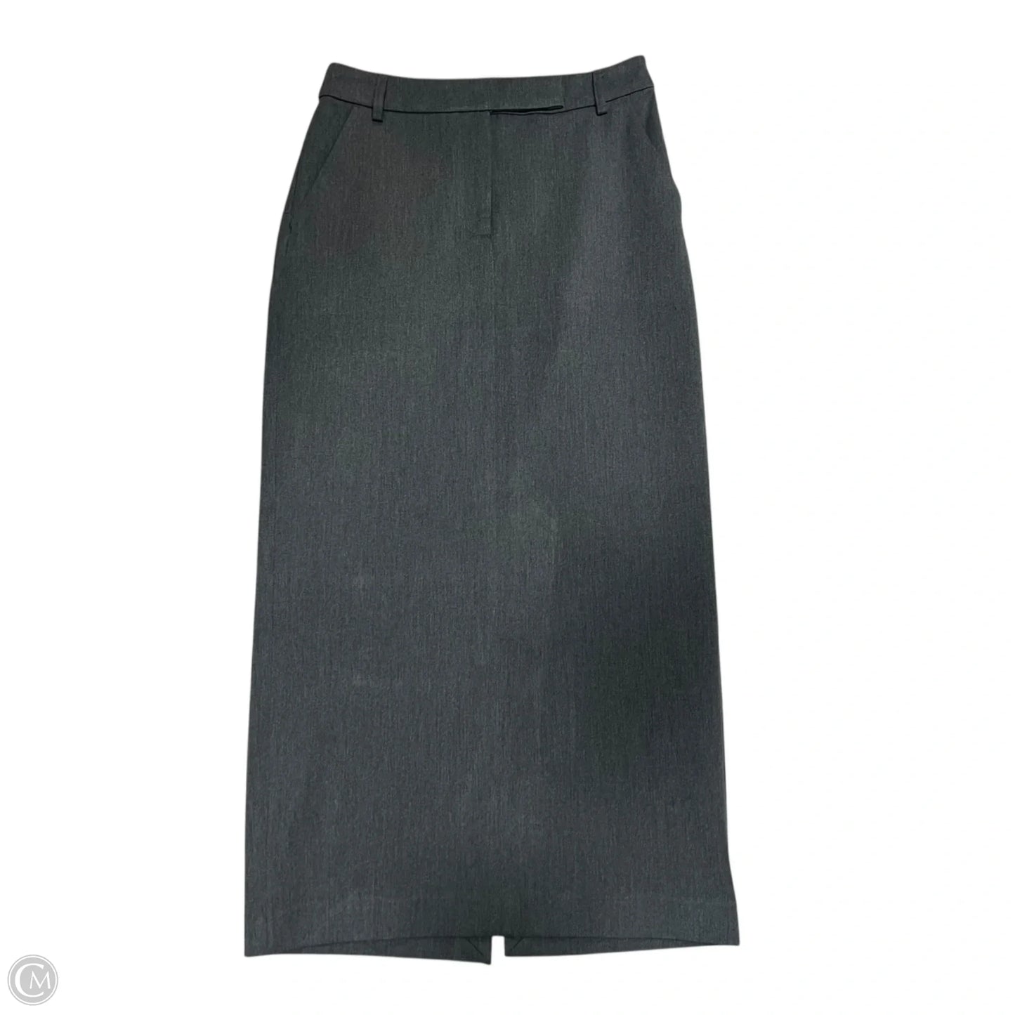 Skirt Maxi By Express In Grey, Size: 2