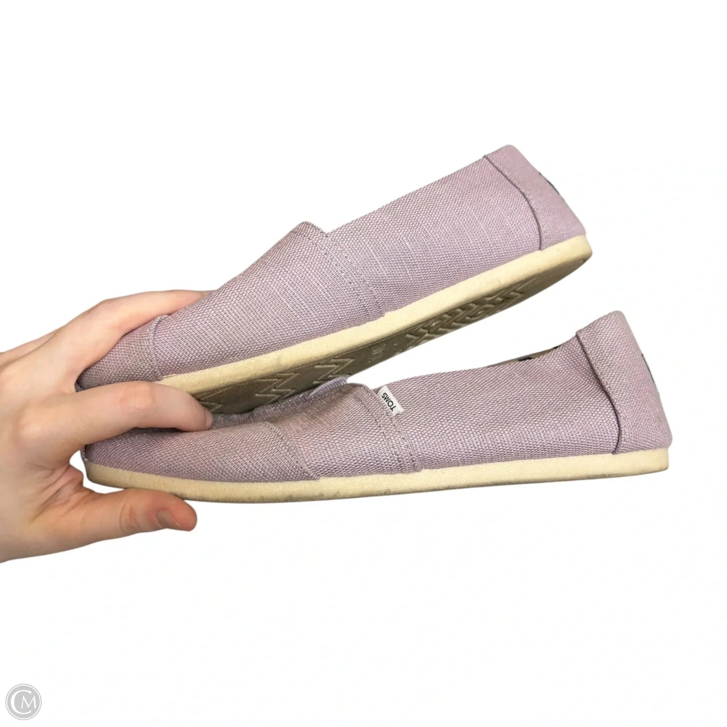 Shoes Flats By Toms In Purple, Size: 8.5