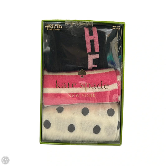 Socks Designer By Kate Spade In Multi-colored, Size: Osfm