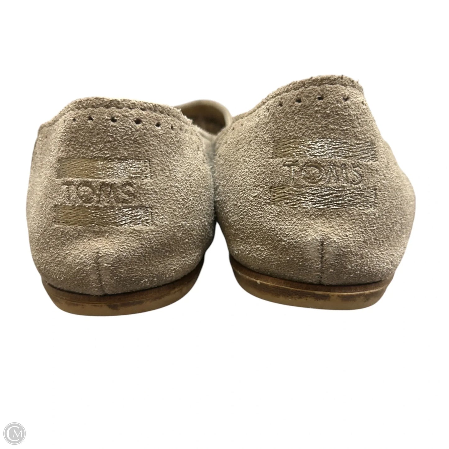 Shoes Flats By Toms In Taupe, Size: 7