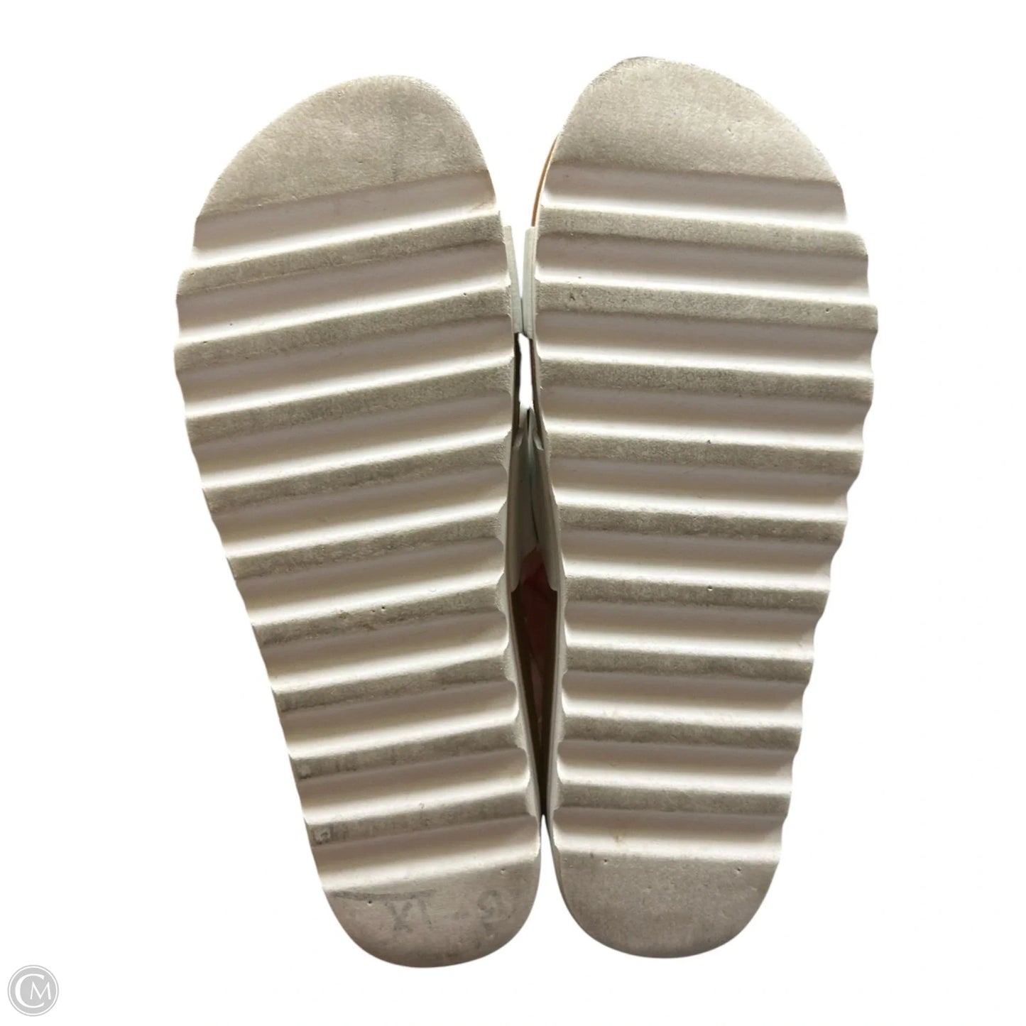 Sandals Heels Platform By Reef In White, Size: 7