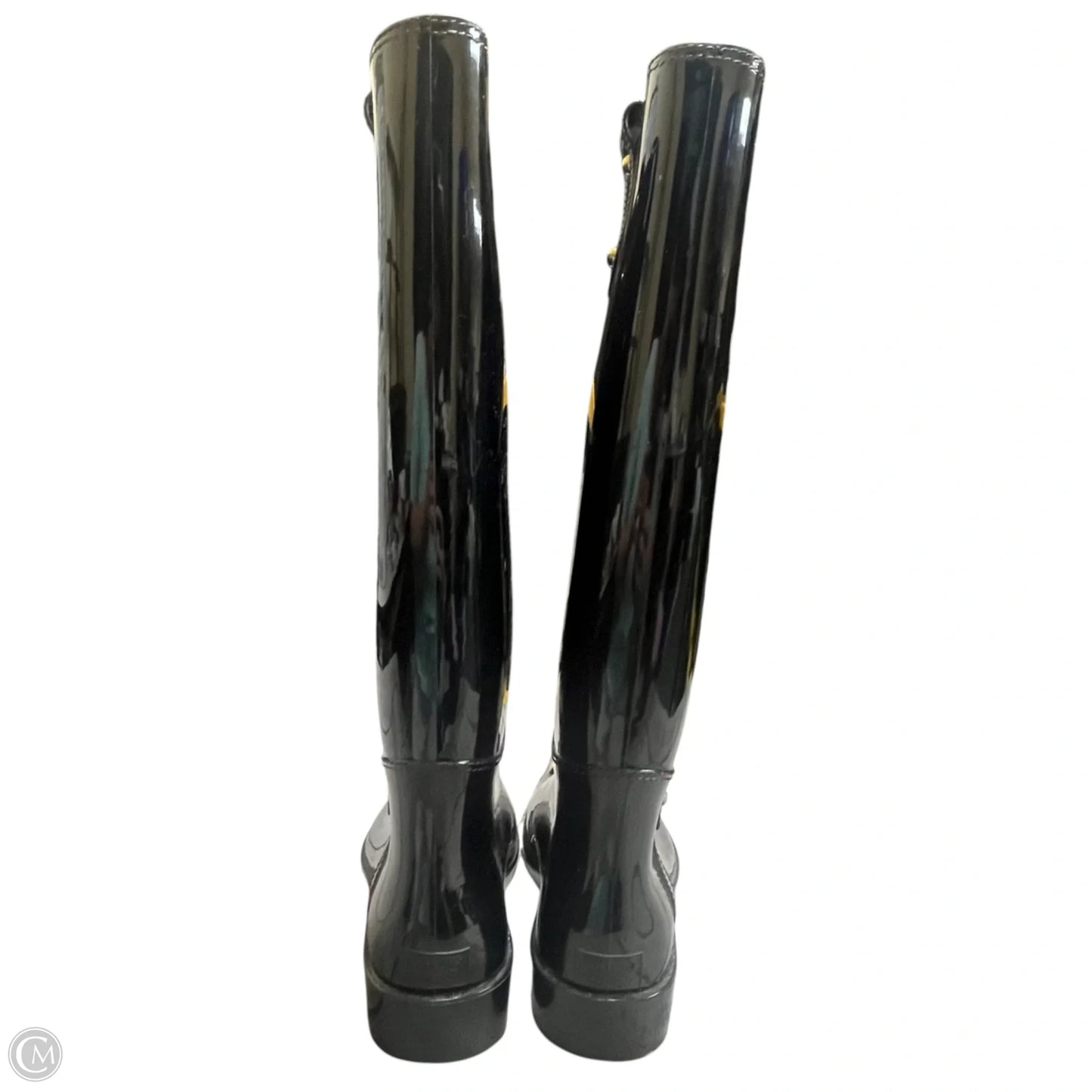 Boots Designer By Coach In Black, Size: 10