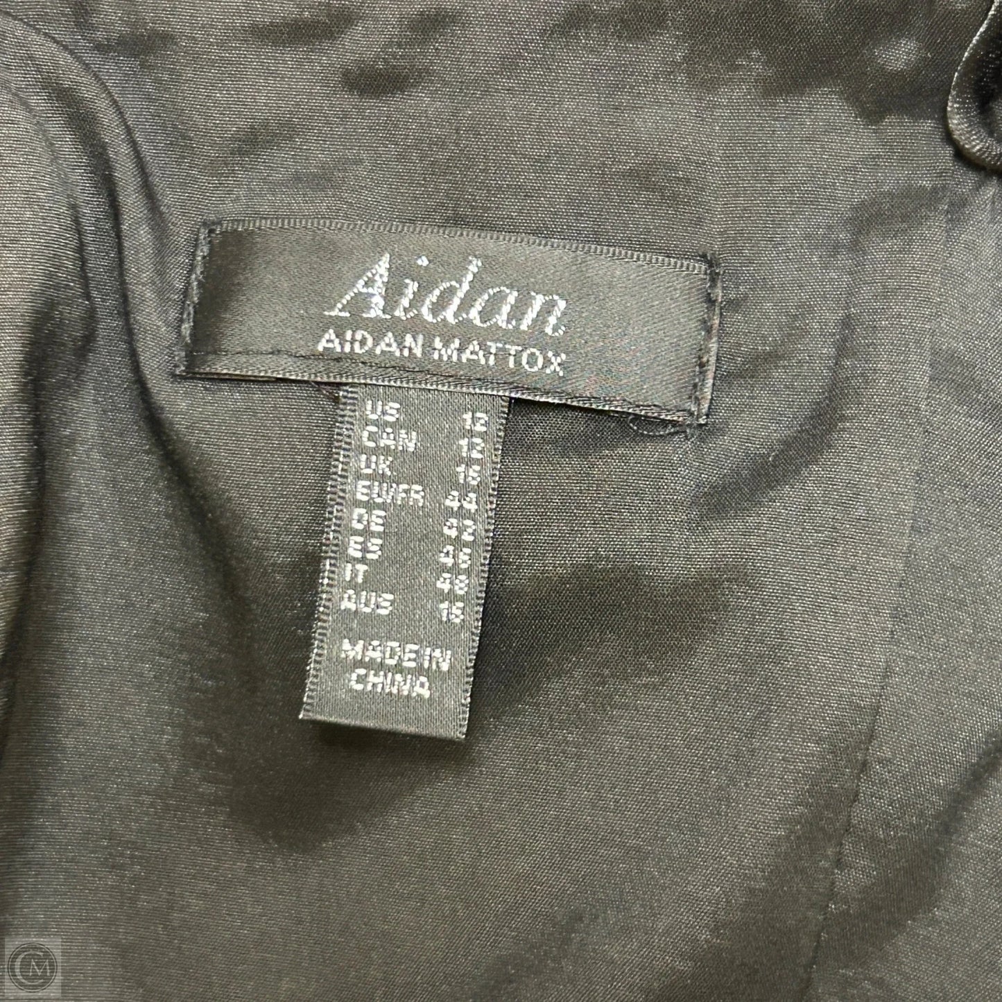 Dress Party Short By Aiden In Black & Blue, Size: L