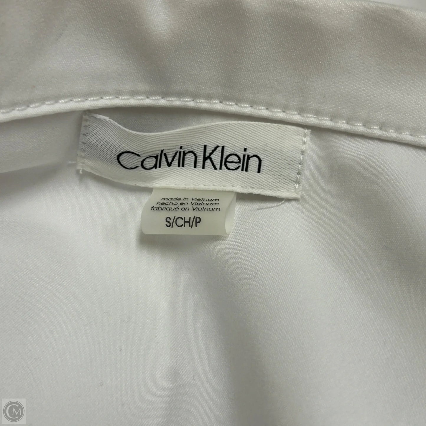 Jacket Other By Calvin Klein In White, Size: S