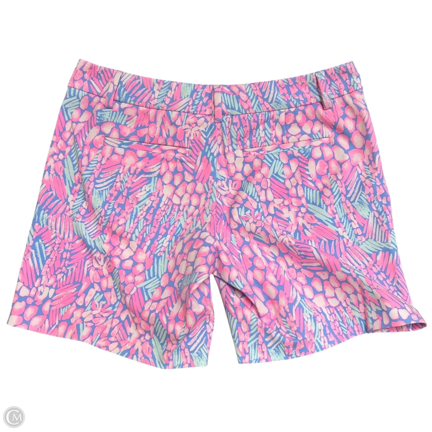Shorts Designer By Lilly Pulitzer In Blue & Pink, Size: 2