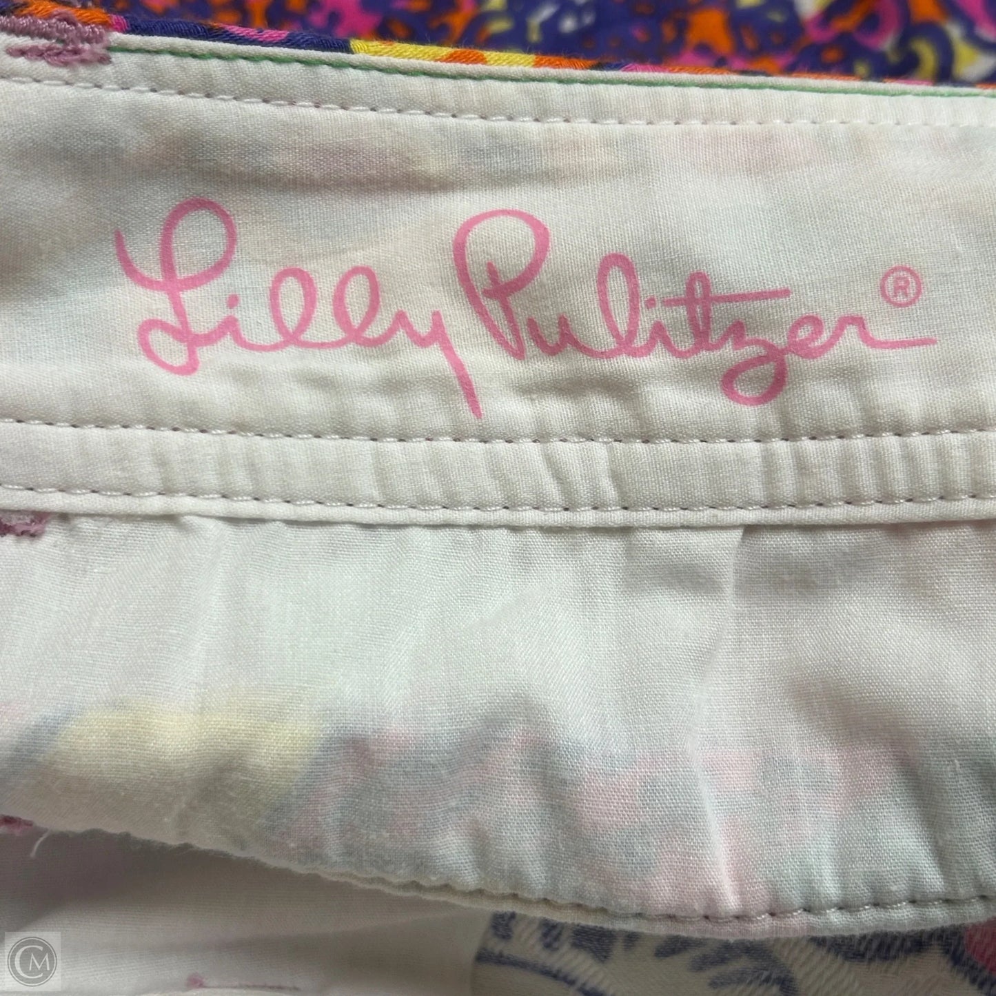 Shorts Designer By Lilly Pulitzer In Pink & Purple, Size: 6
