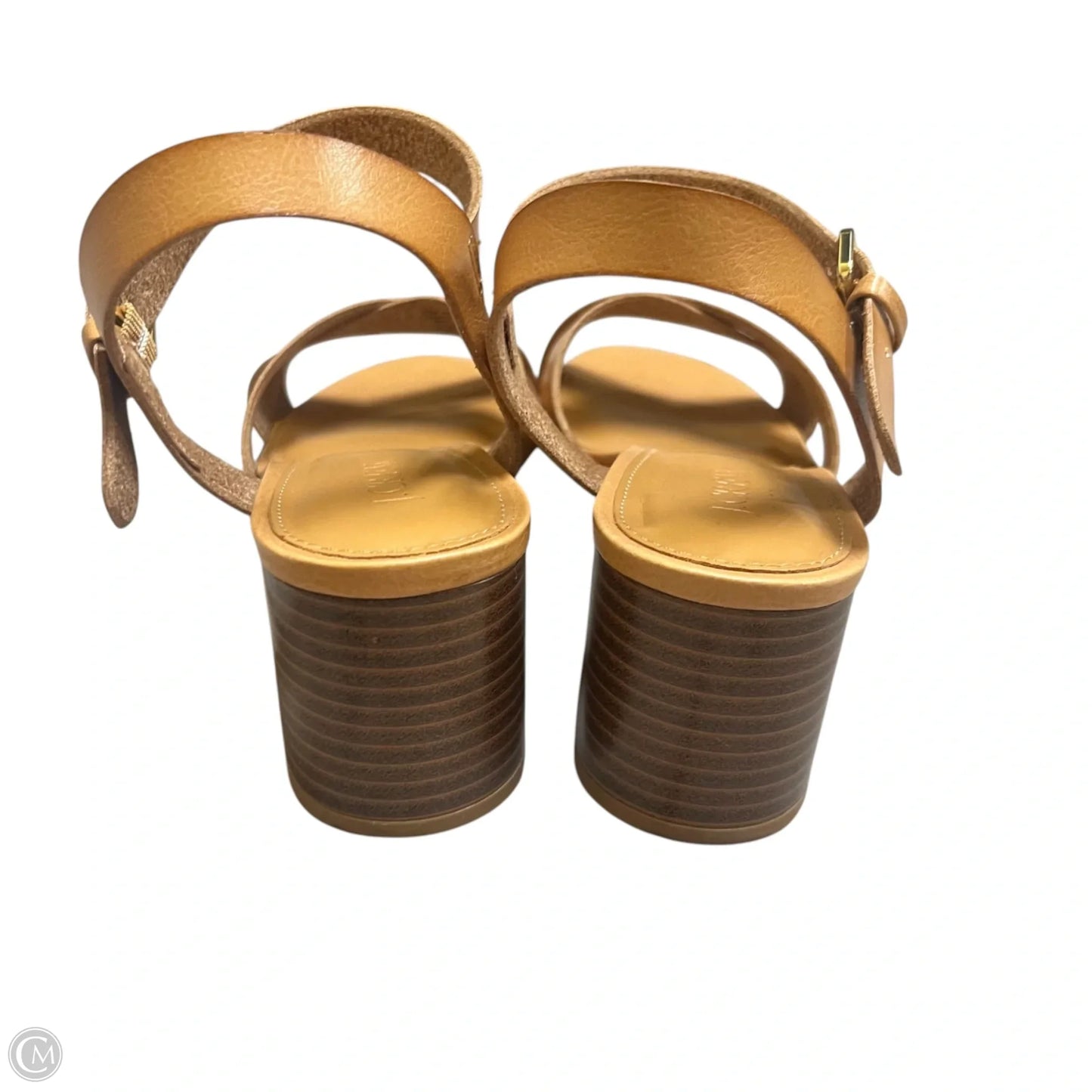 Shoes Heels Block By J. Crew In Brown, Size: 8