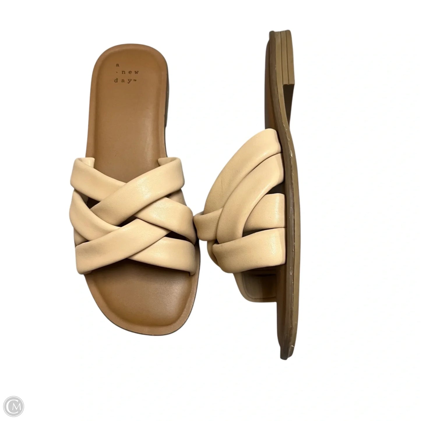 Shoes Flats By A New Day In Tan, Size: 9.5