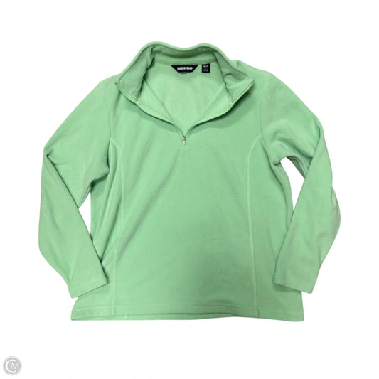Jacket Other By Lands End In Green, Size: M