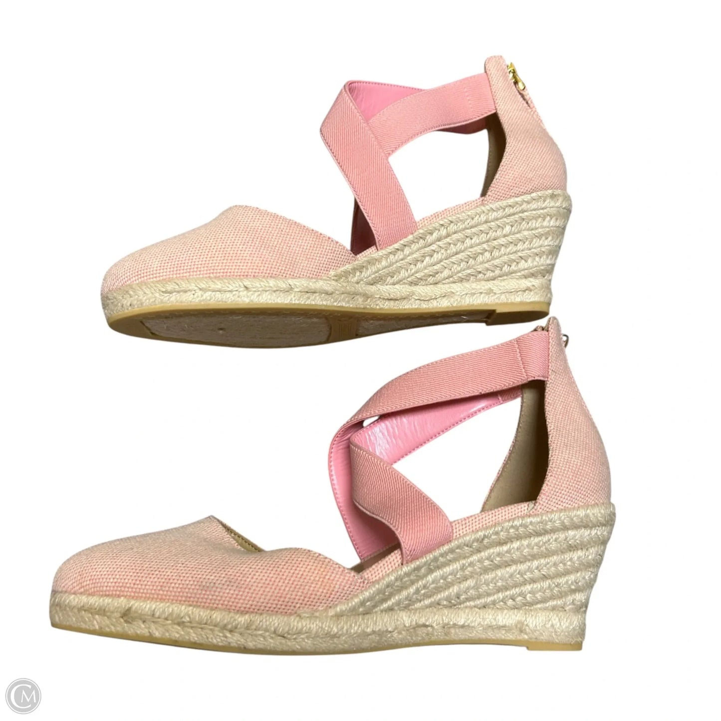 Shoes Heels Block By Talbots In Peach, Size: 8.5