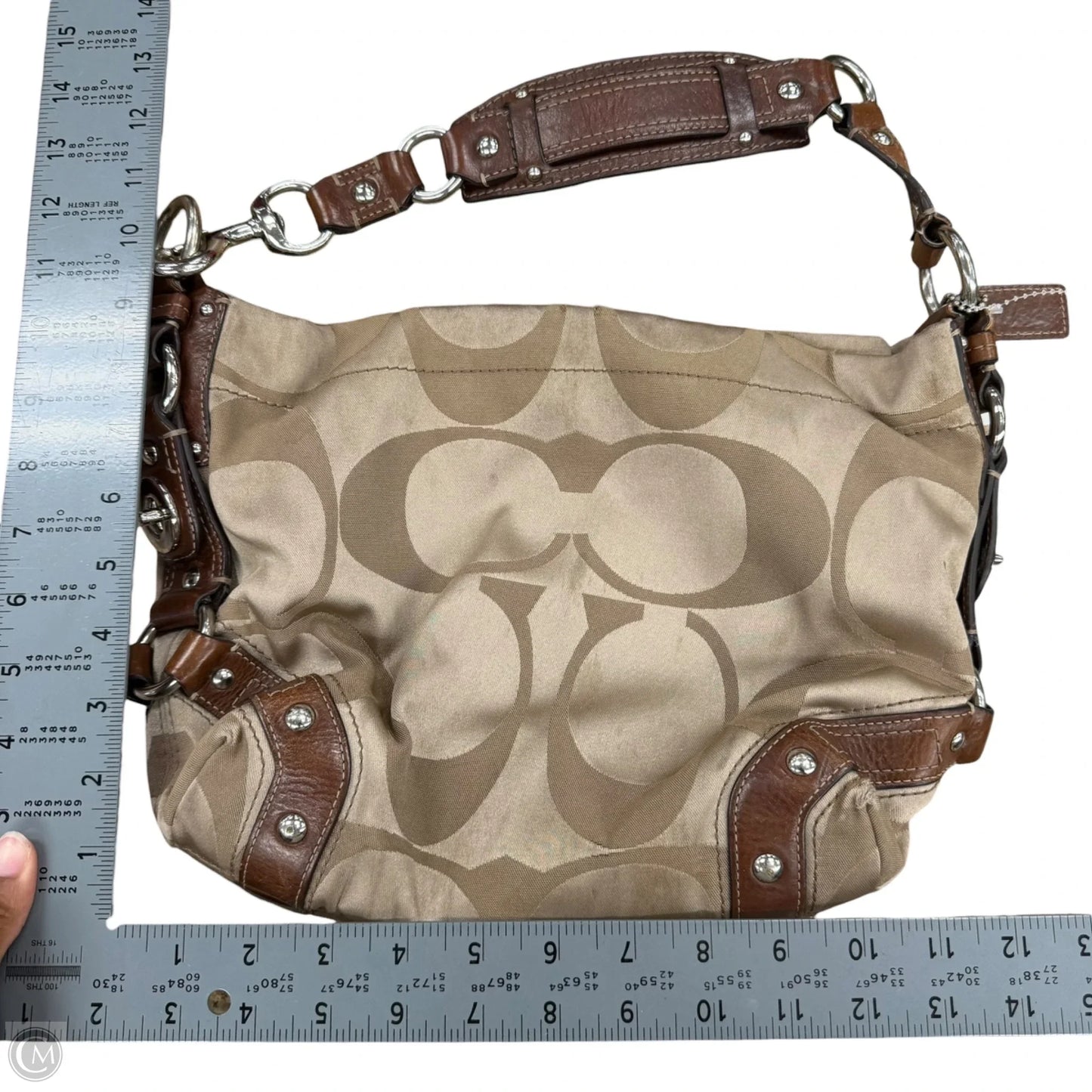 Handbag Designer By Coach, Size: Medium