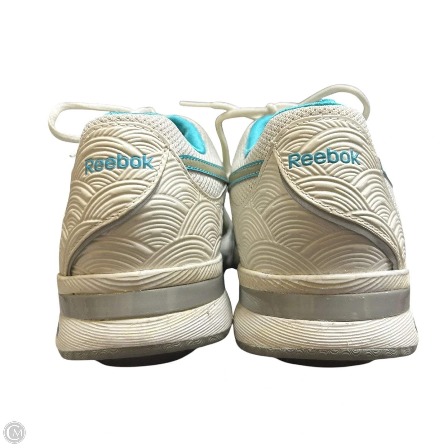 Shoes Athletic By Reebok In Blue & White, Size: 8.5