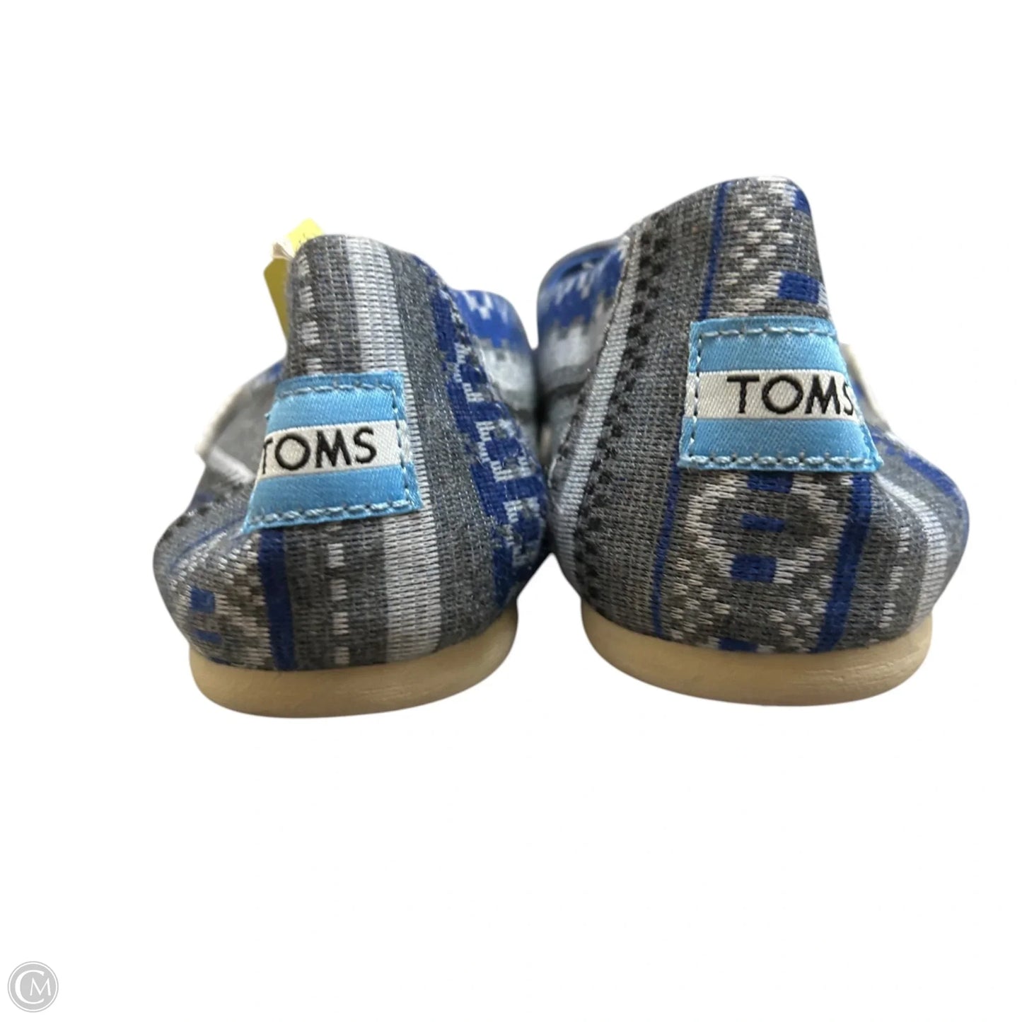 Shoes Flats By Toms In Blue, Size: 6
