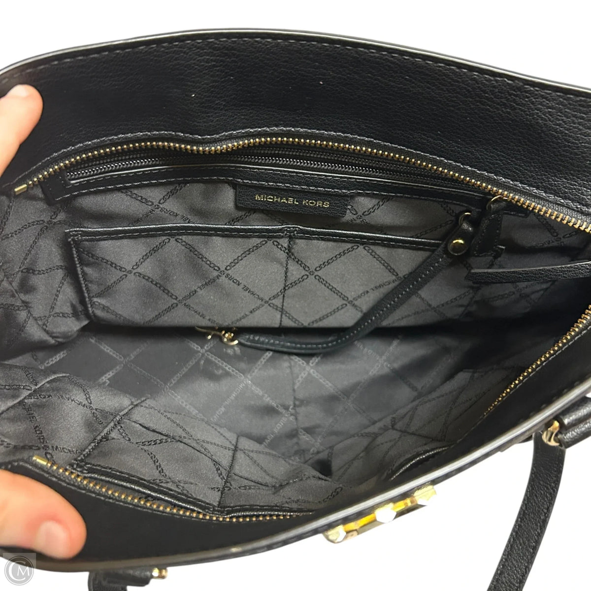 Handbag Designer By Michael Kors, Size: Medium