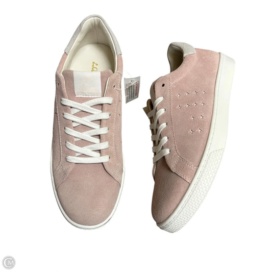 Shoes Sneakers By Lazo In Pink & White, Size: 7.5