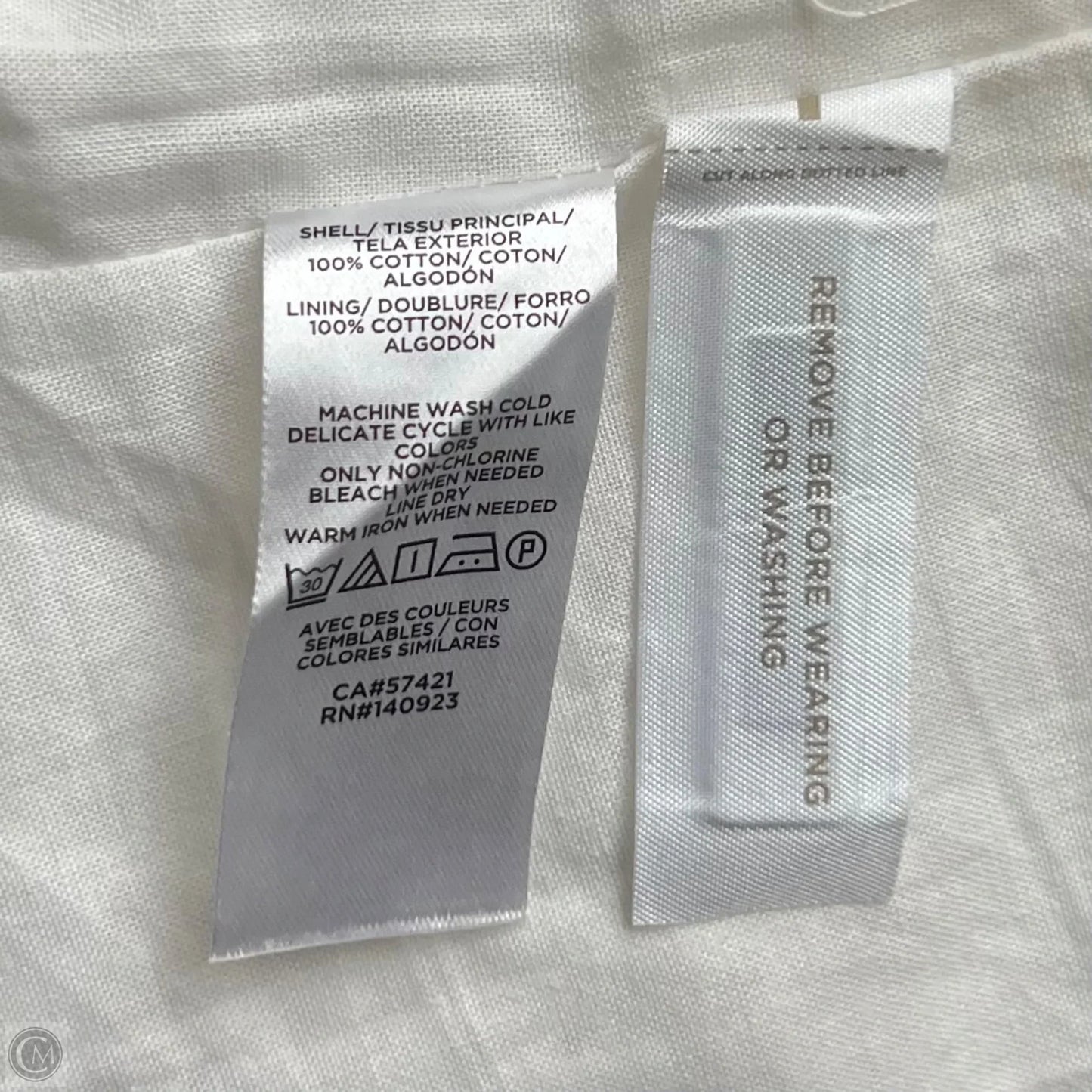 Dress Casual Midi By Loft In White, Size: Lp