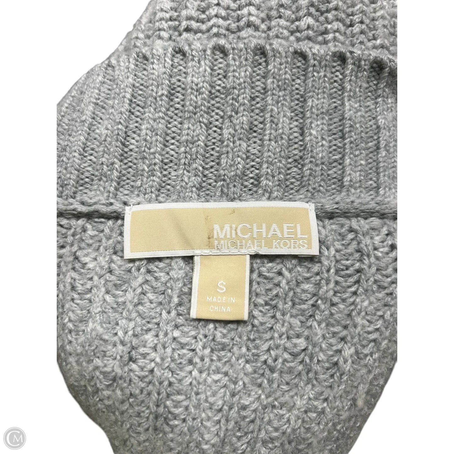 Sweater Designer By Michael Kors In Grey, Size: S