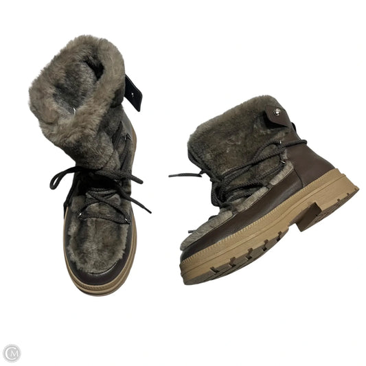 Boots Snow By Steve Madden In Brown, Size: 8.5