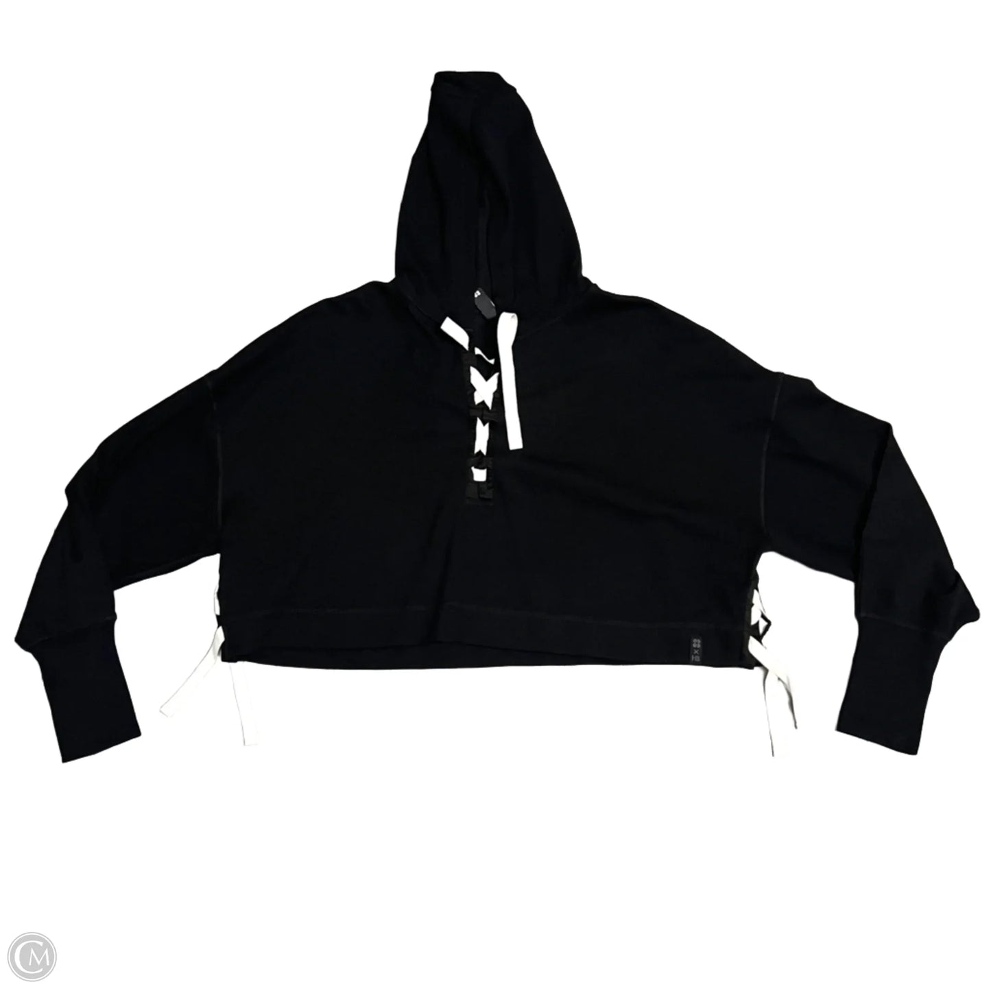 Athletic Top Long Sleeve Hoodie By Halle Berry In Black, Size: Xl