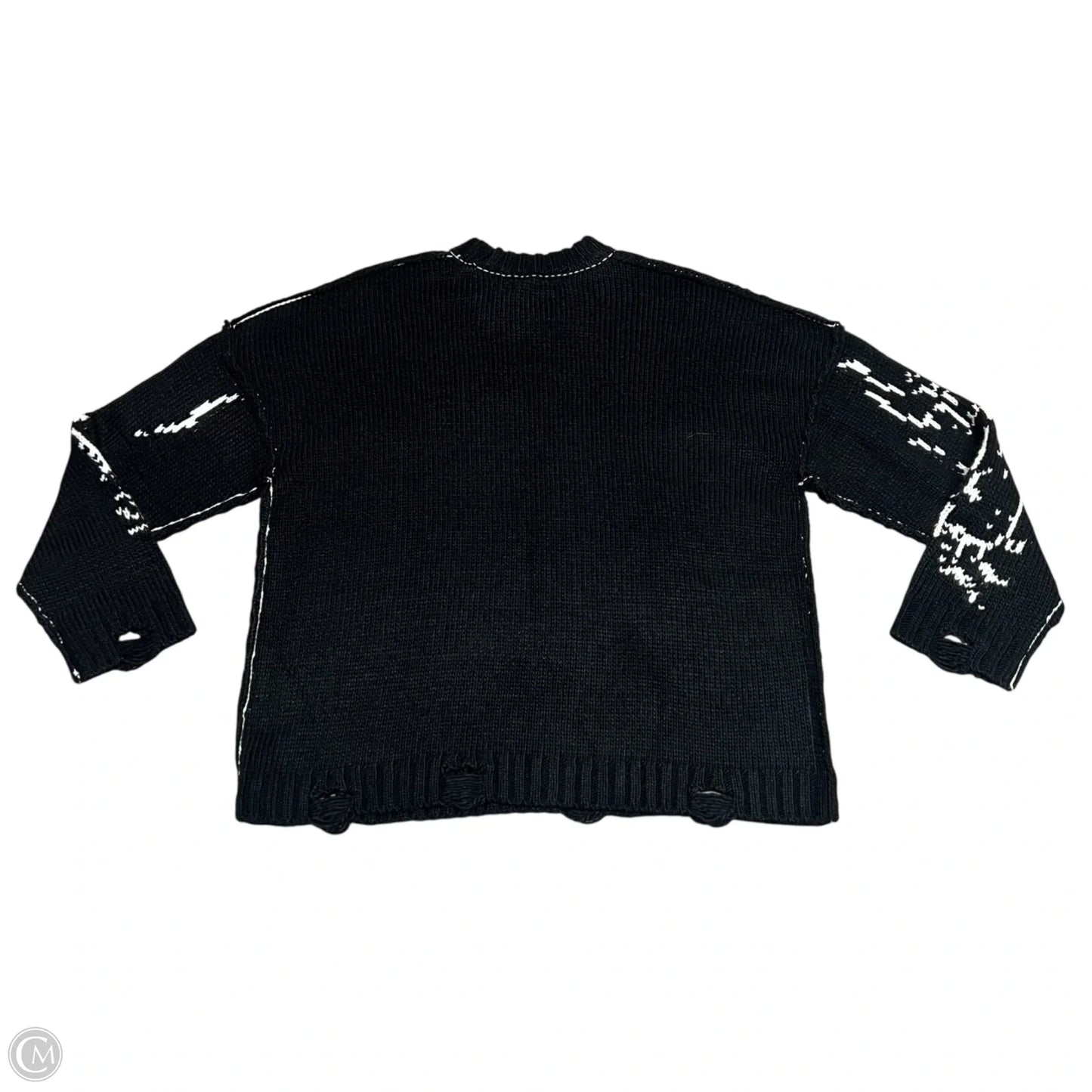 Sweater By The Ragged Priest In Black & White, Size: S