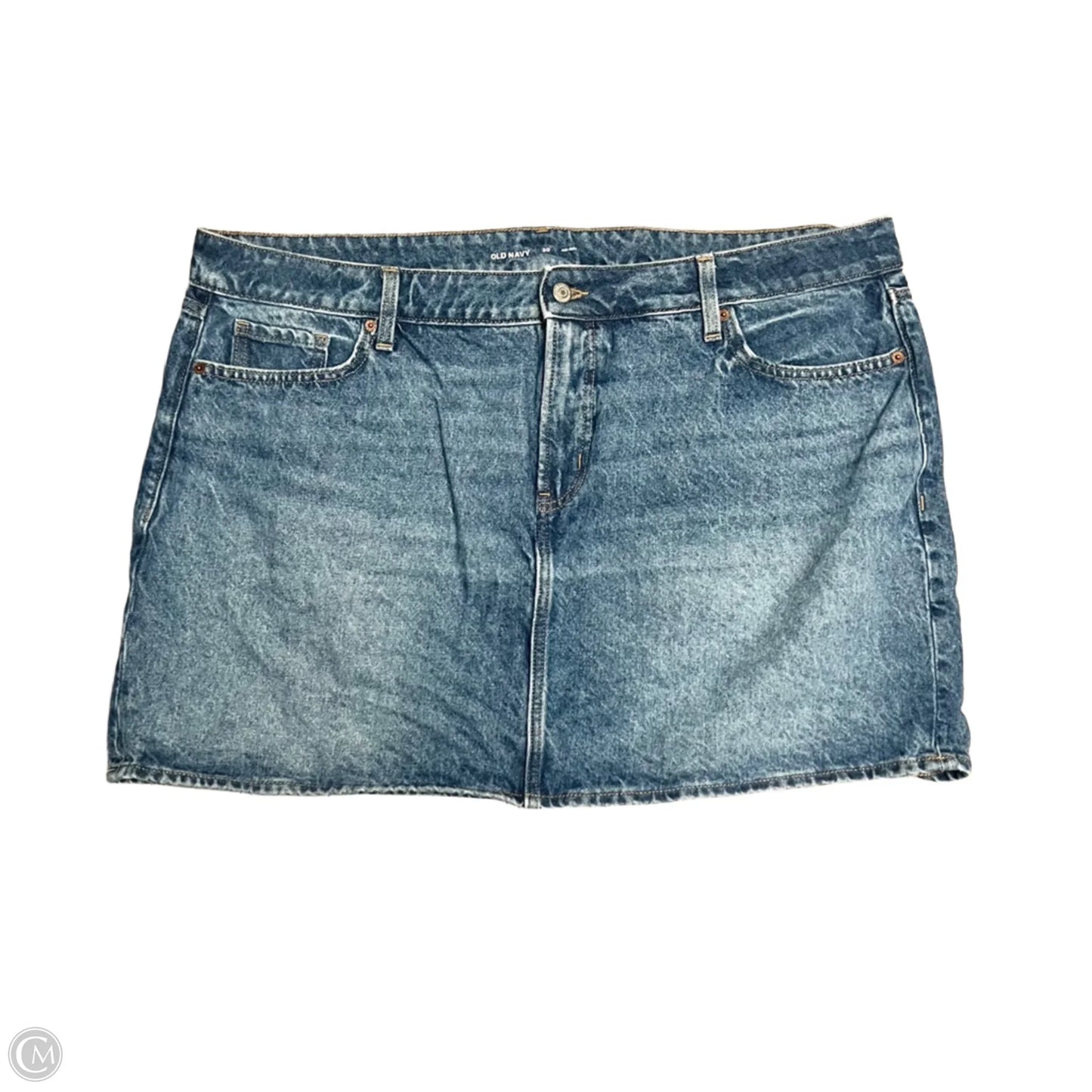 Skirt Mini & Short By Old Navy In Blue, Size: 2x