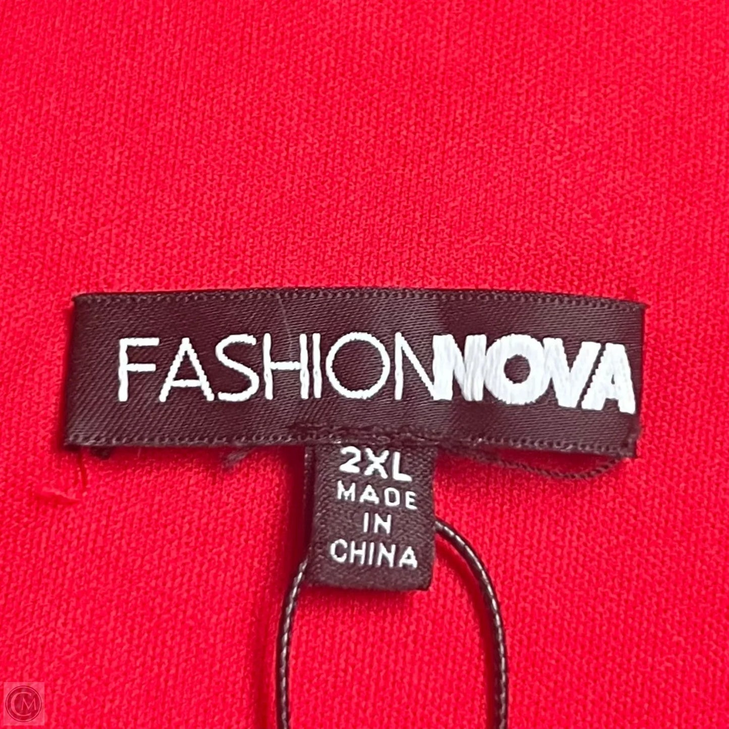 Skirt Set 2pc By Fashion Nova In Red, Size: 2x