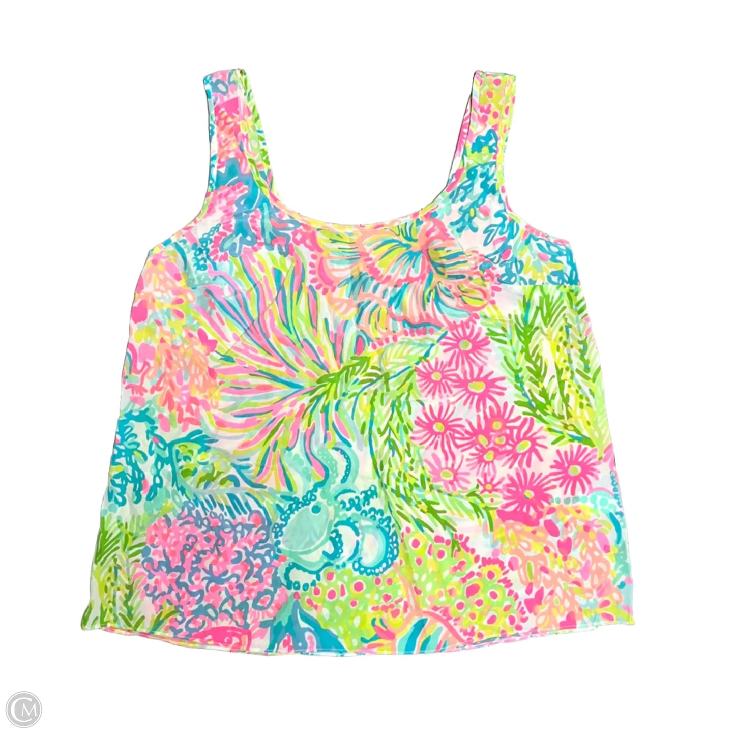 Top Sleeveless Designer By Lilly Pulitzer In Multi-colored, Size: M