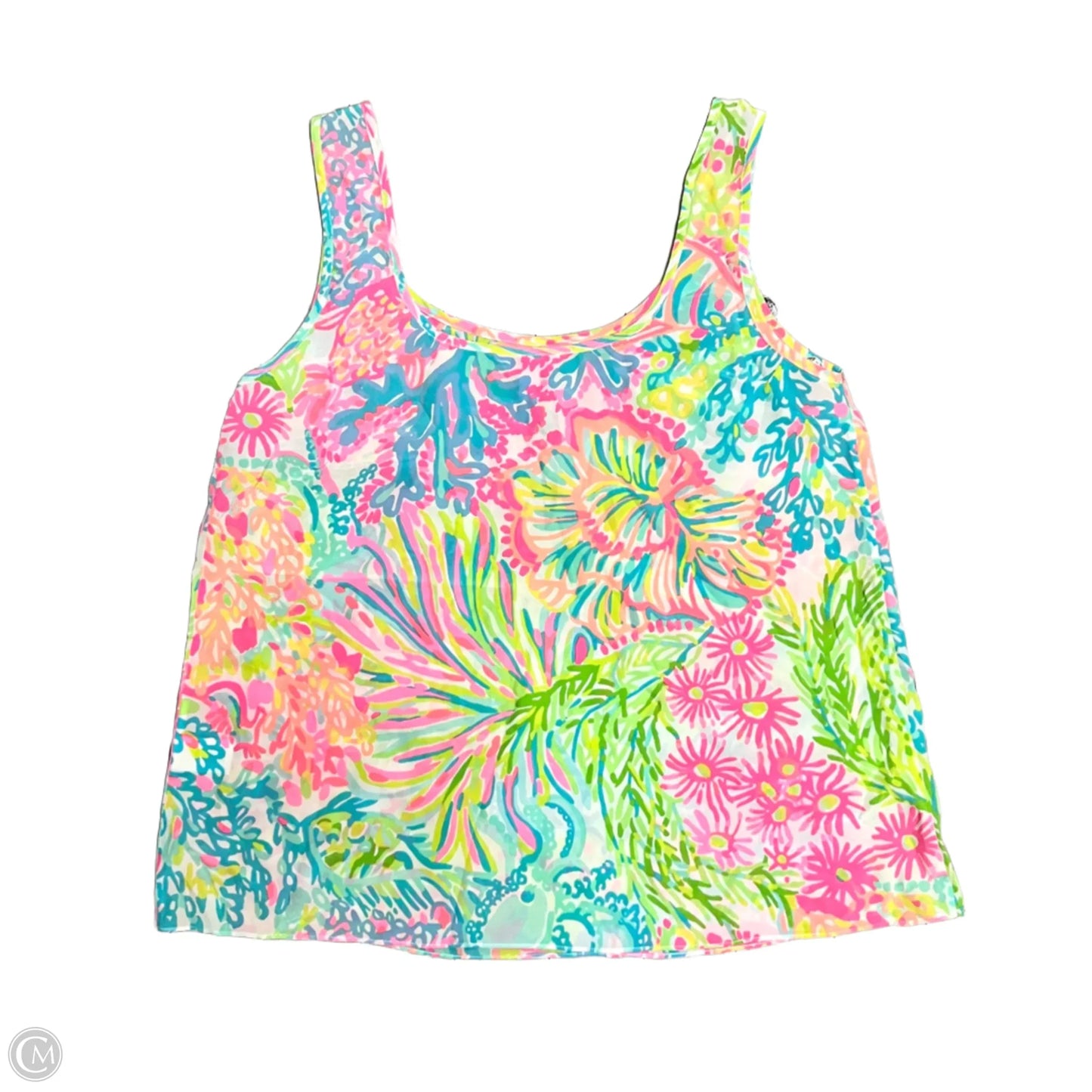 Top Sleeveless Designer By Lilly Pulitzer In Multi-colored, Size: M