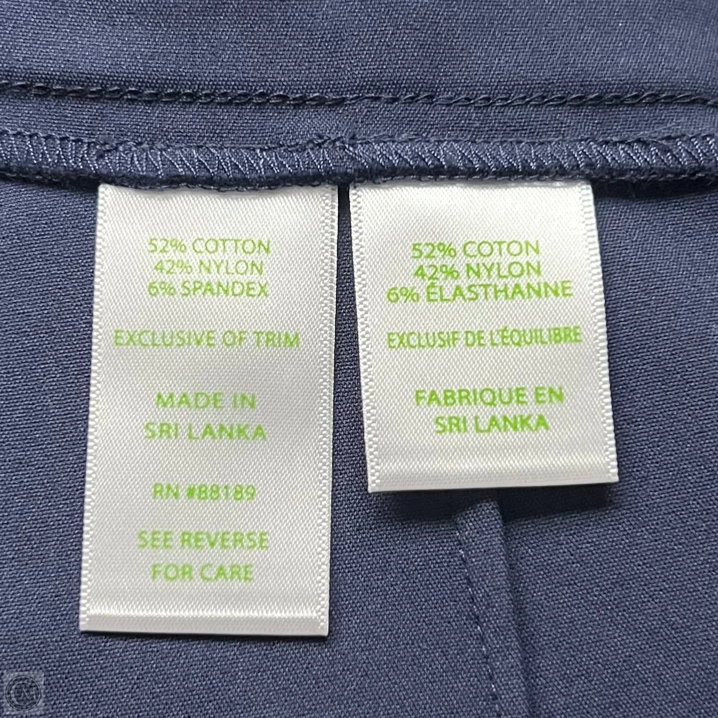 Pants Designer By Lilly Pulitzer In Navy, Size: 0