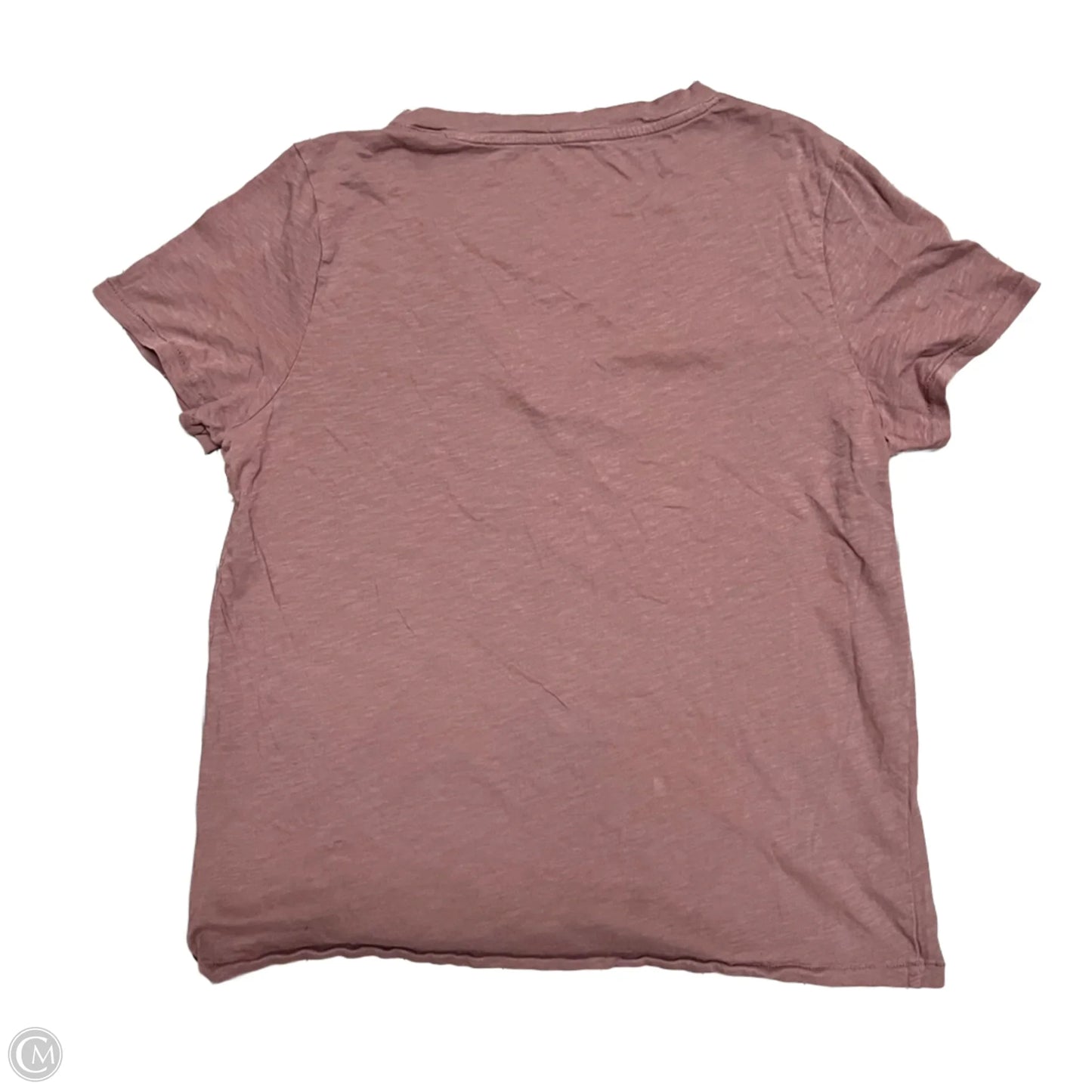 Top Short Sleeve By Madewell In Purple, Size: L