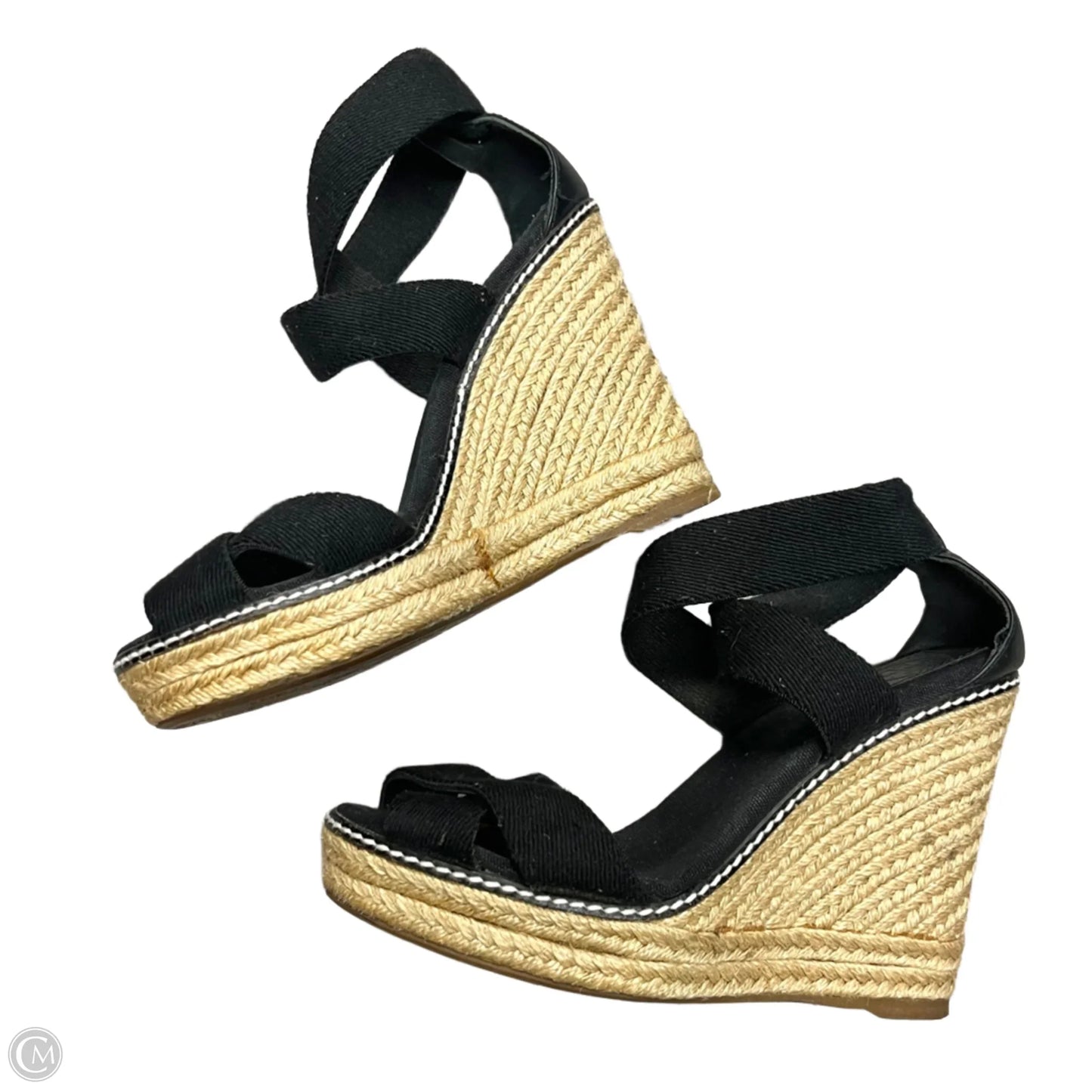 Sandals Designer By Tory Burch In Black, Size: 7