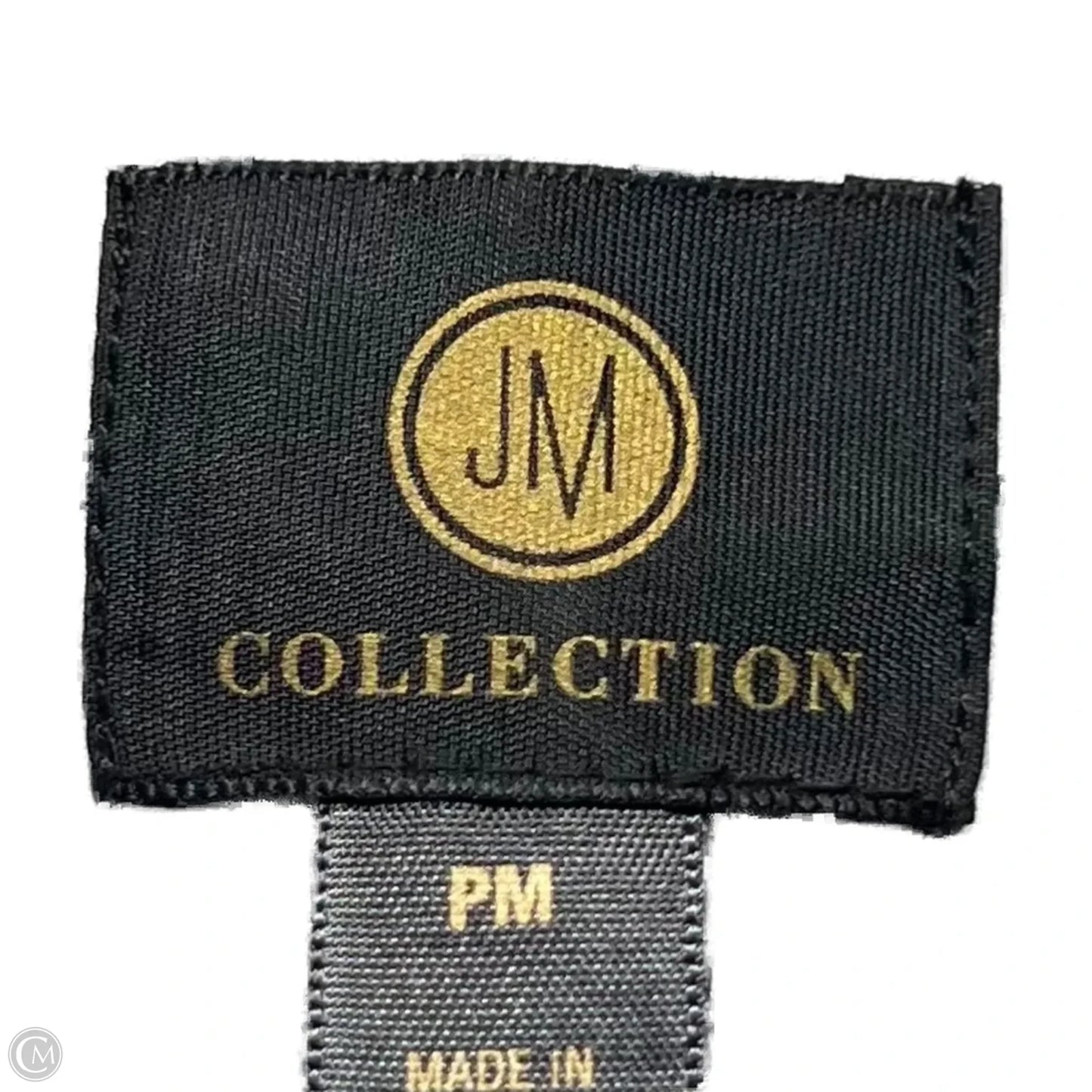 Dress Casual Midi By Jm Collections In Blue & White, Size: Mp