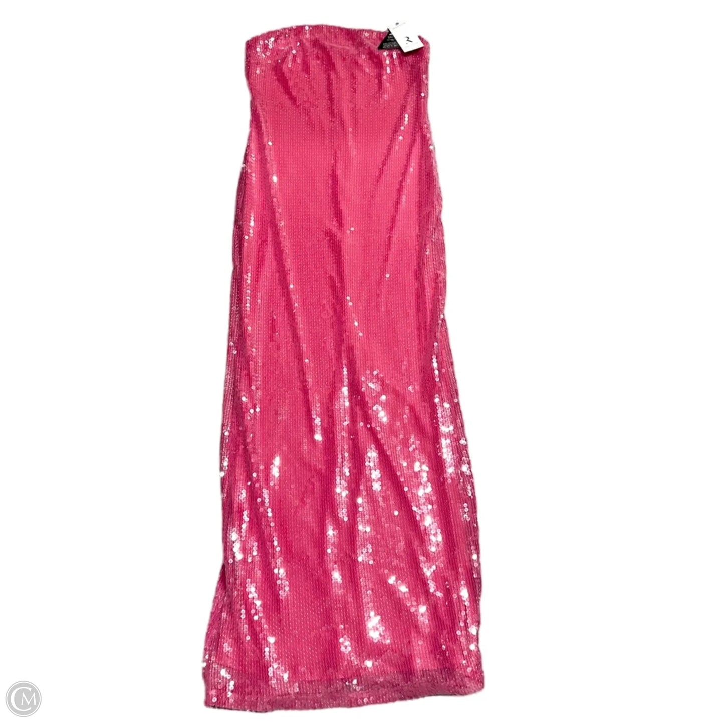 Dress Party Long By Rare London In Pink, Size: S