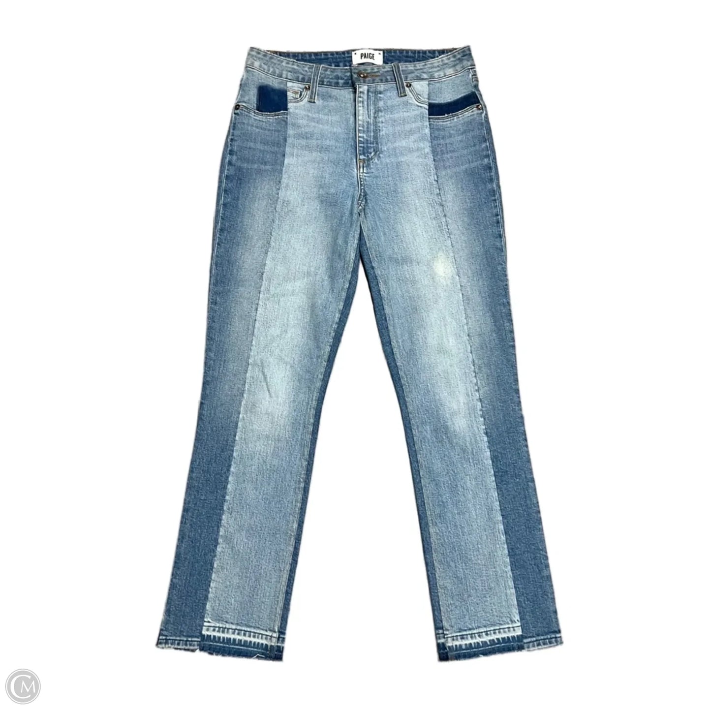 Jeans Straight By Paige In Blue, Size: 8