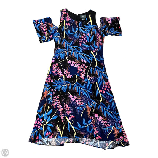 Dress Casual Midi By Maeve In Blue & Pink, Size: S