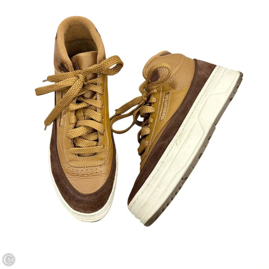 Shoes Sneakers By Reebok In Brown, Size: 8