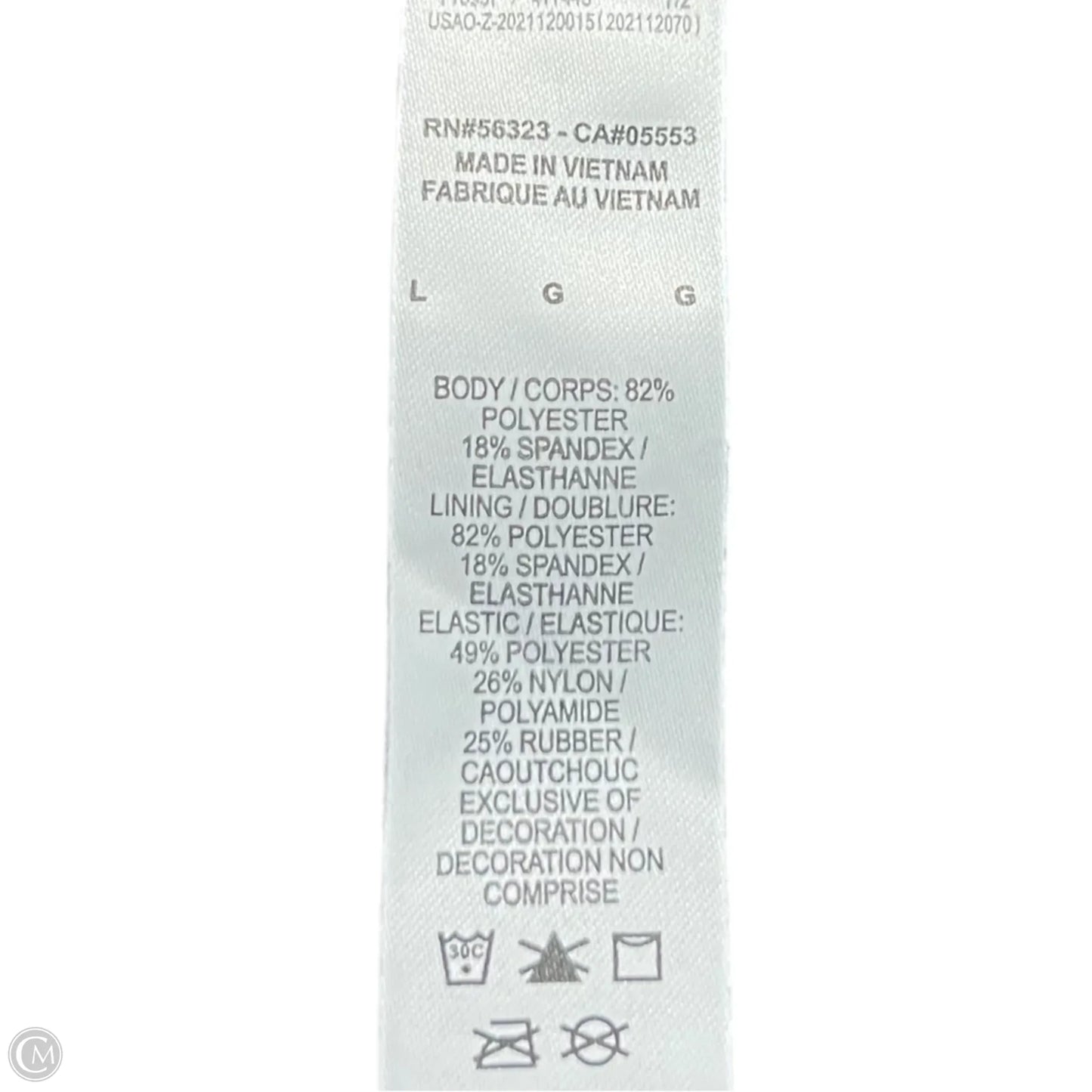 Bra By Nike Apparel In Navy, Size: L