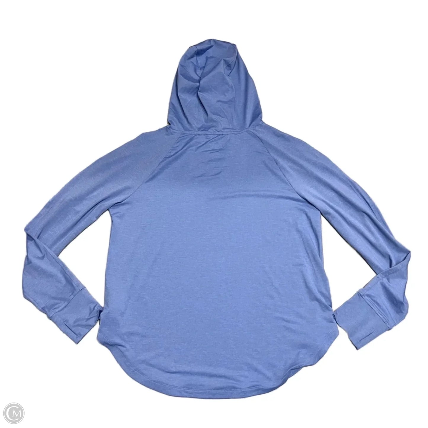 Athletic Top Long Sleeve Hoodie By Rei In Blue, Size: L