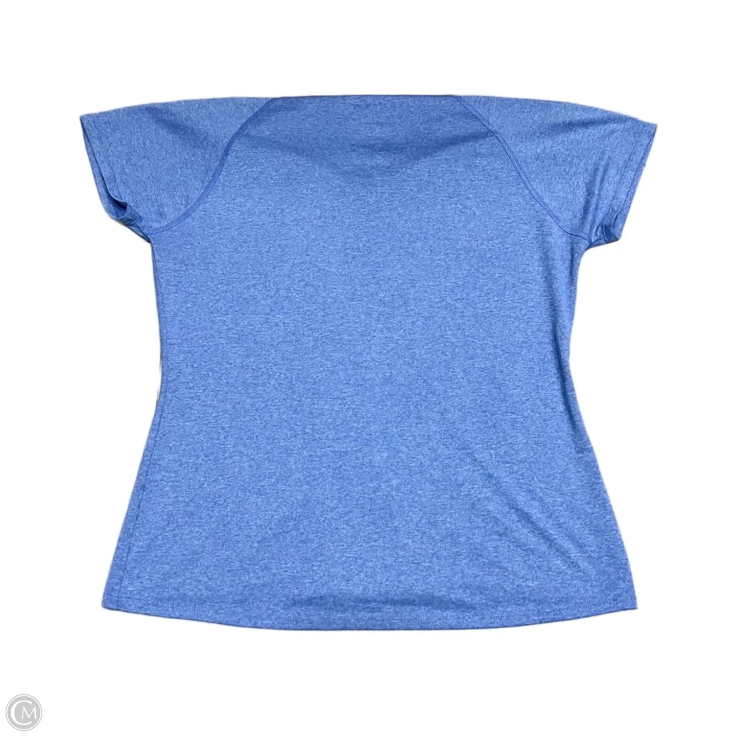 Athletic Top Short Sleeve By The North Face In Blue, Size: L