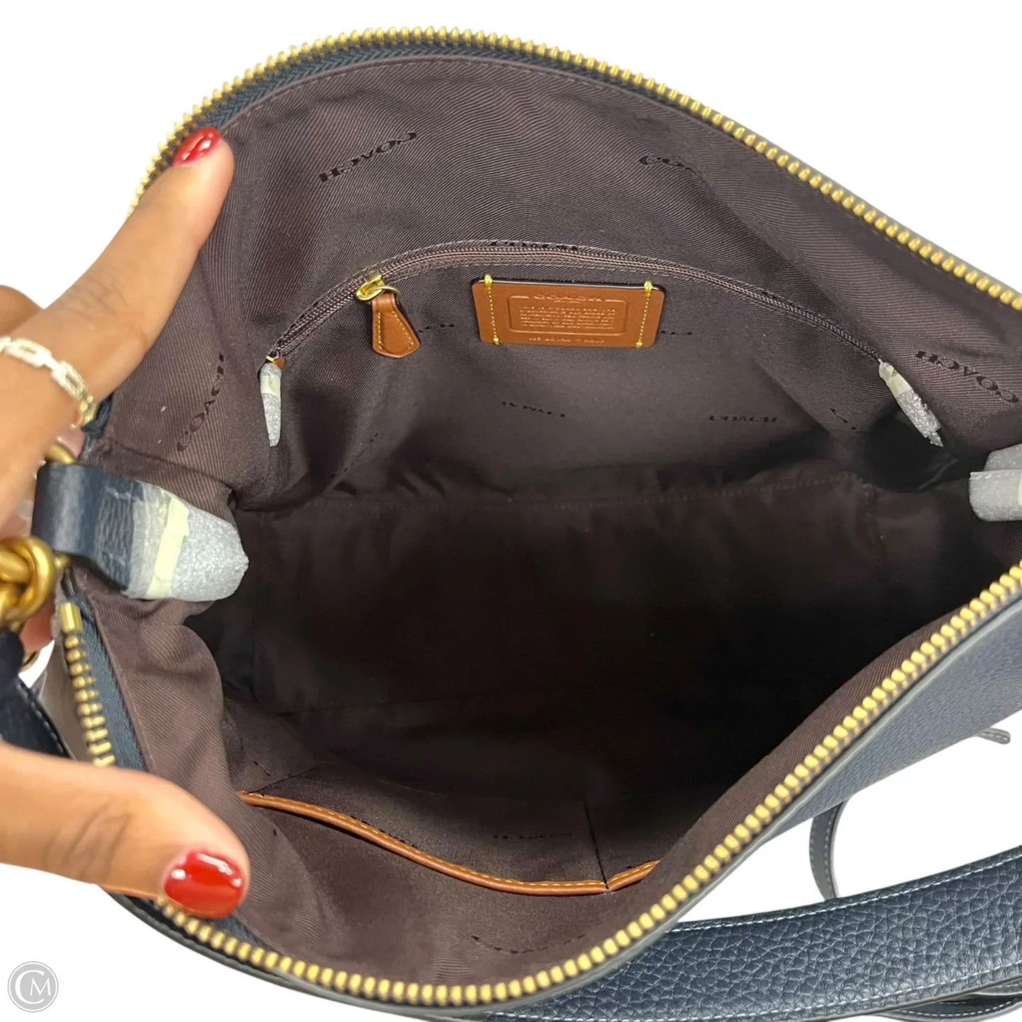 Crossbody Designer By Coach, Size: Large