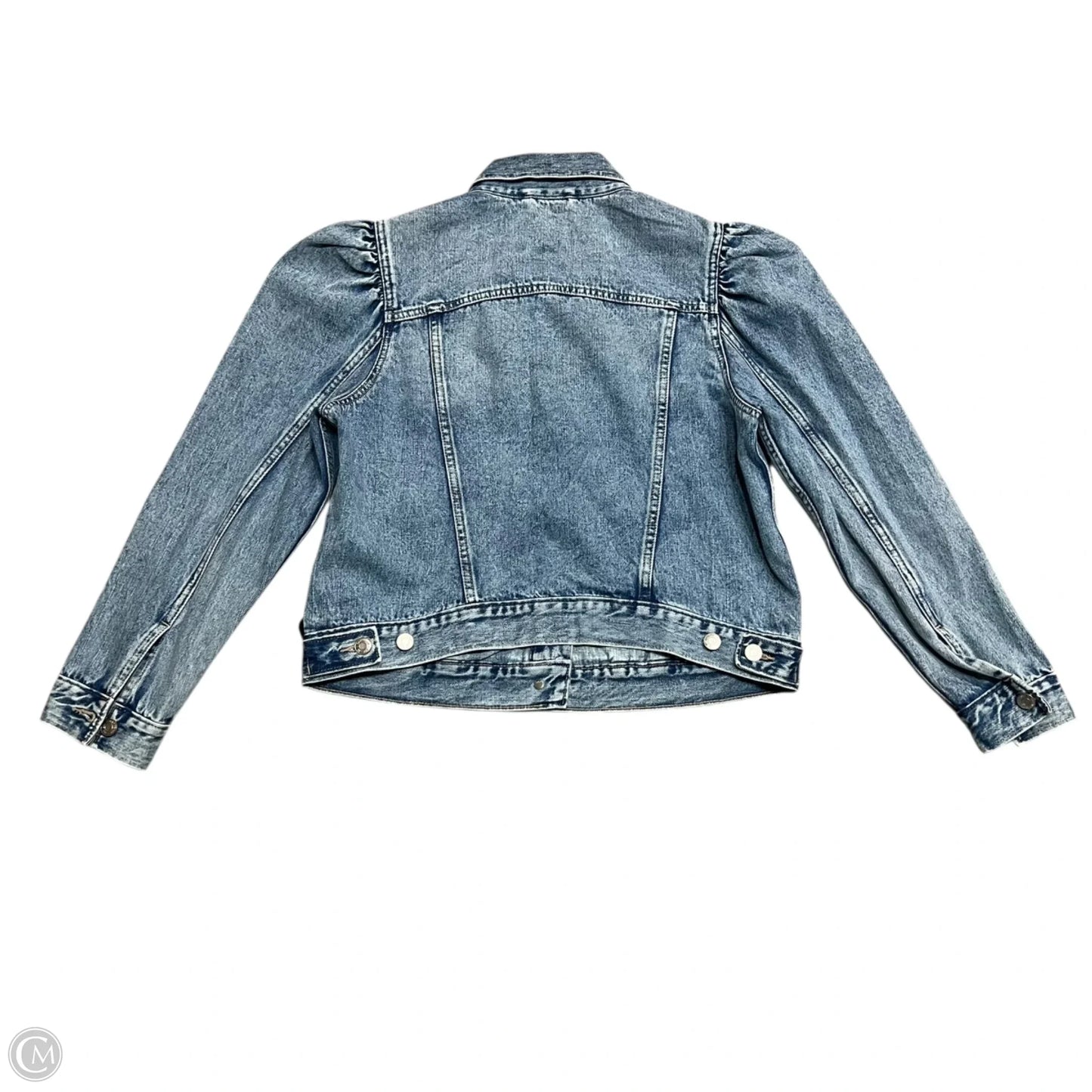 Jacket Denim By Gap In Blue, Size: L