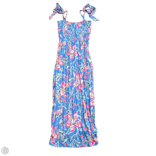 Dress Designer By Lilly Pulitzer In Blue, Size: L