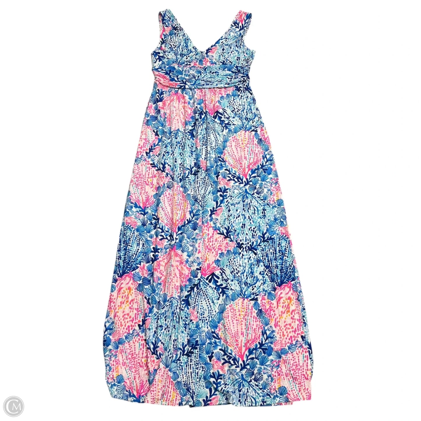 Dress Designer By Lilly Pulitzer In Blue, Size: L