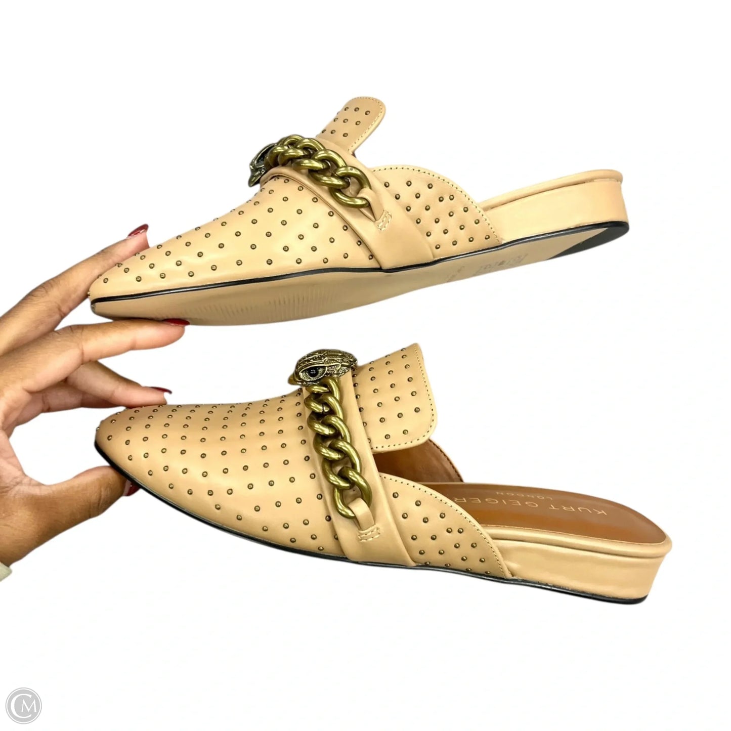 Shoes Designer By Kurt Geiger In Tan, Size: 6