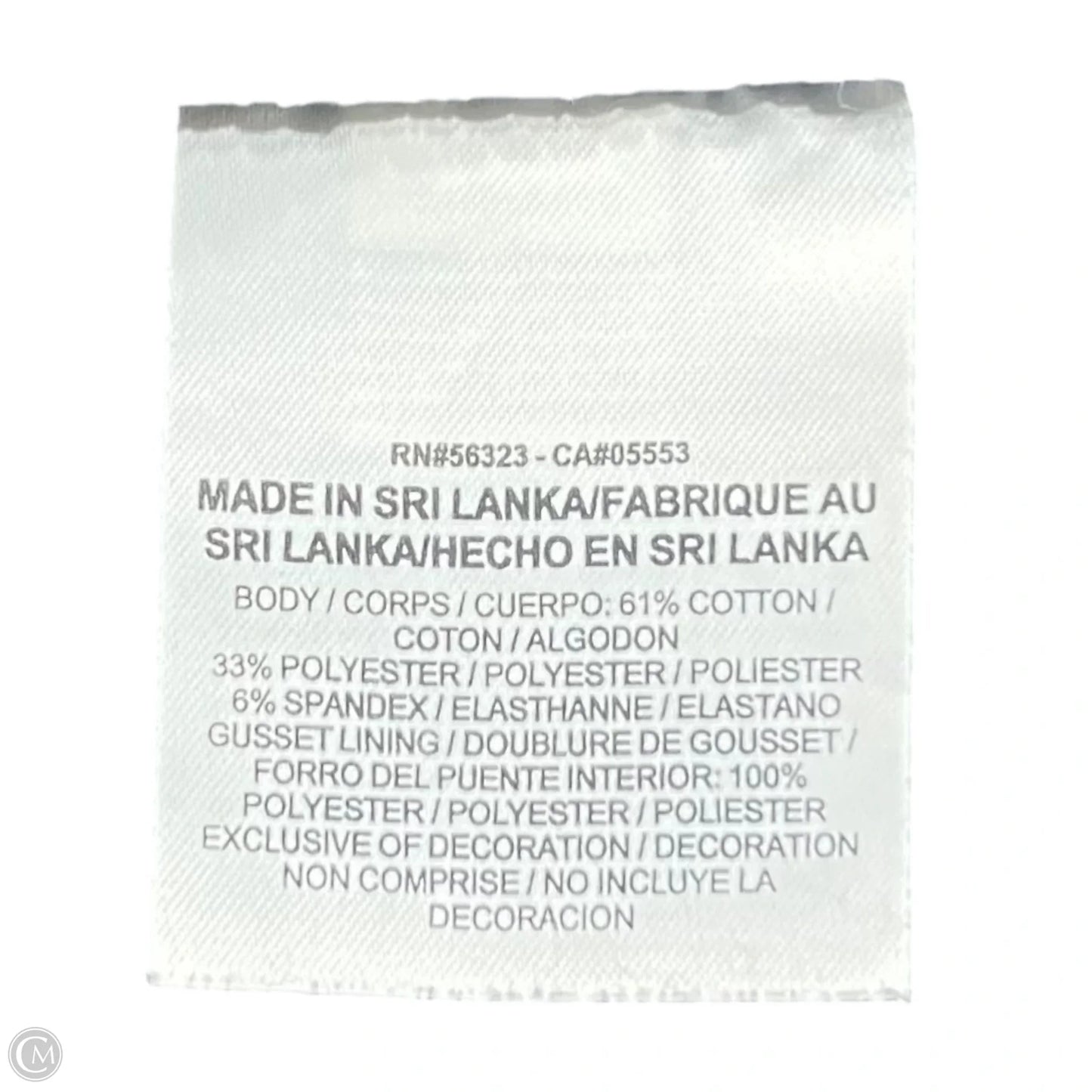 Athletic Pants By Nike Apparel In Black, Size: S