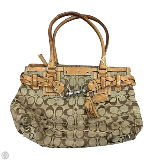 Handbag Designer By Coach, Size: Medium