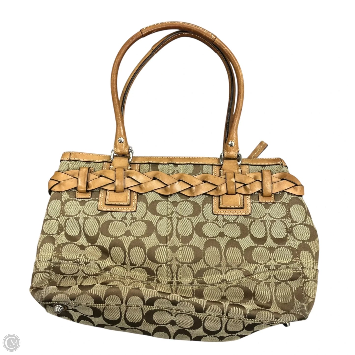 Handbag Designer By Coach, Size: Medium