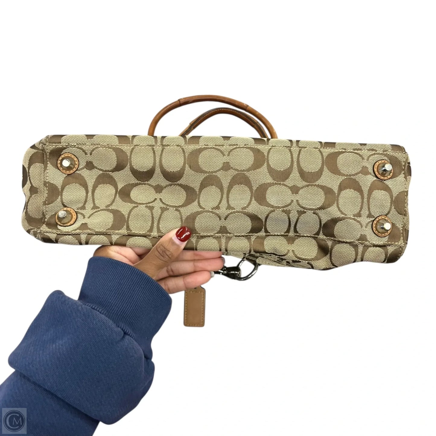 Handbag Designer By Coach, Size: Medium