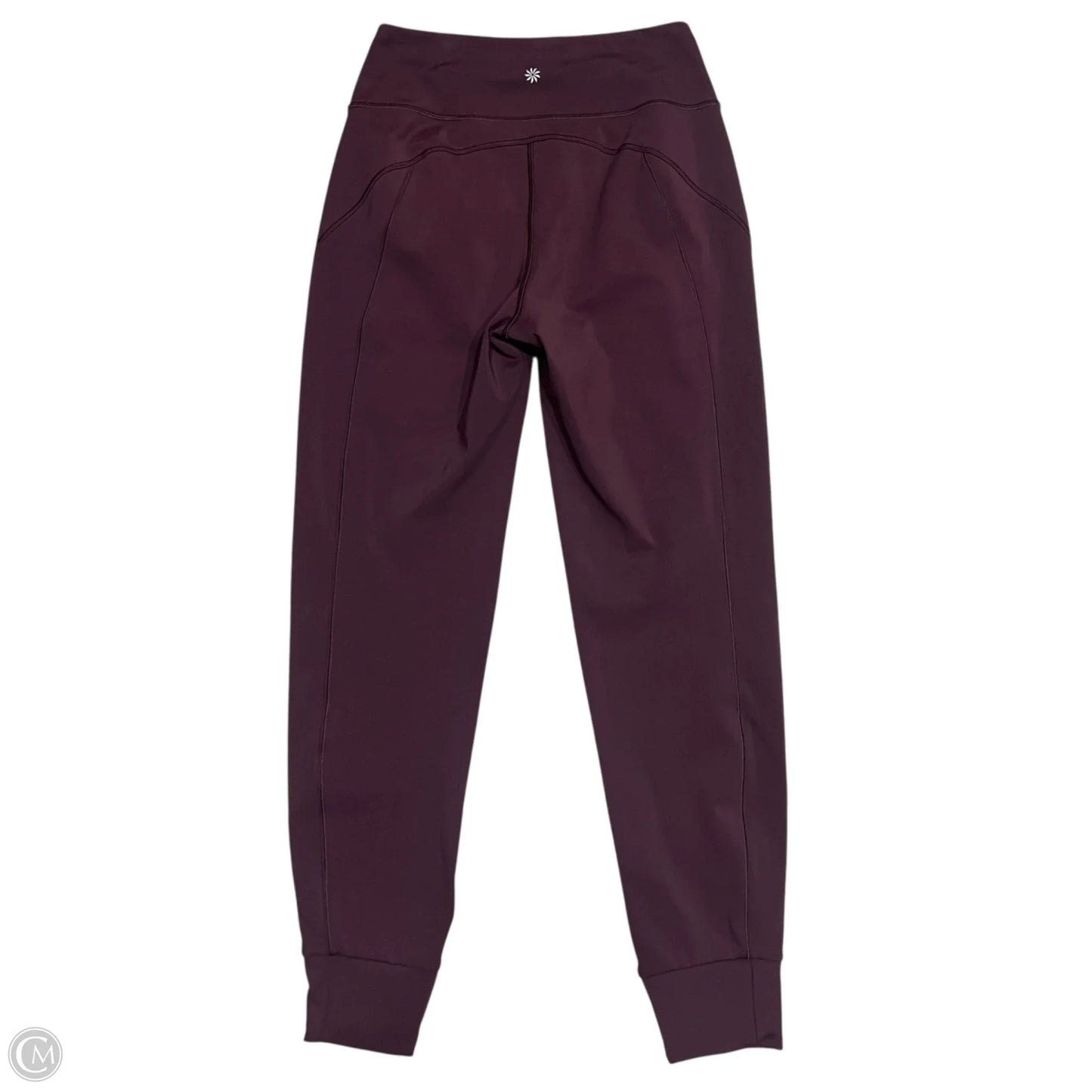 Athletic Pants By Athleta In Maroon, Size: Xxs
