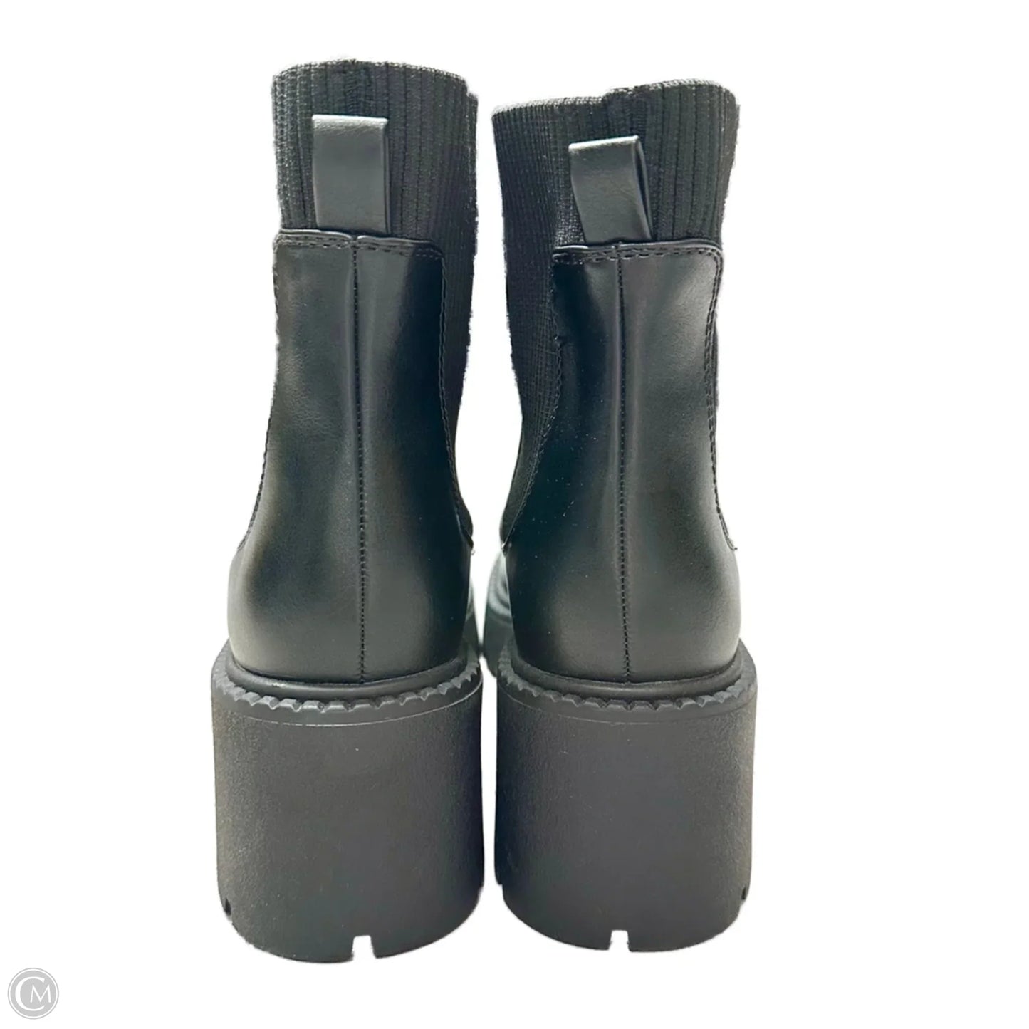 Boots Ankle Heels By Madden Girl In Black, Size: 9